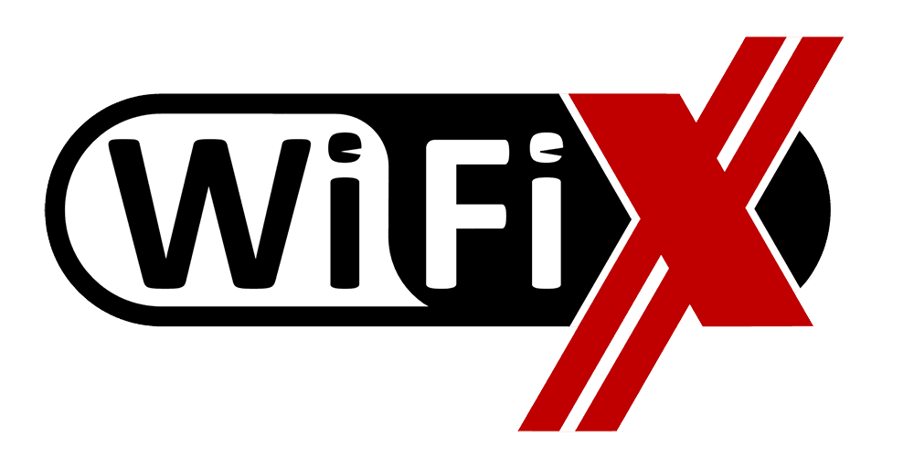 WiFi X - Business Logo